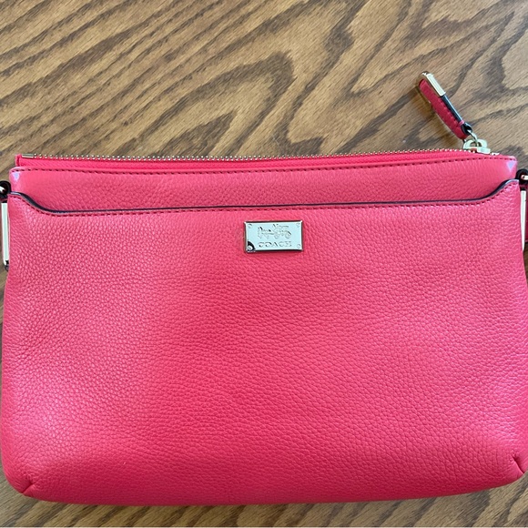 Coach Pebbled Leather Crossbody - Picture 2 of 12